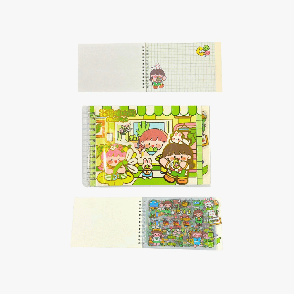 Jual MPS Sticker Momo Dekorasi Lucu Stiker Buku Notebook Stiker Motif ...