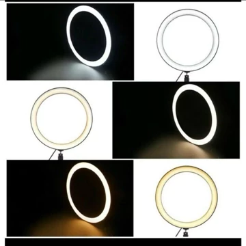 Lampu RingLight 26cm Selfie Vlogger Make Up Live Streaming Tiktok