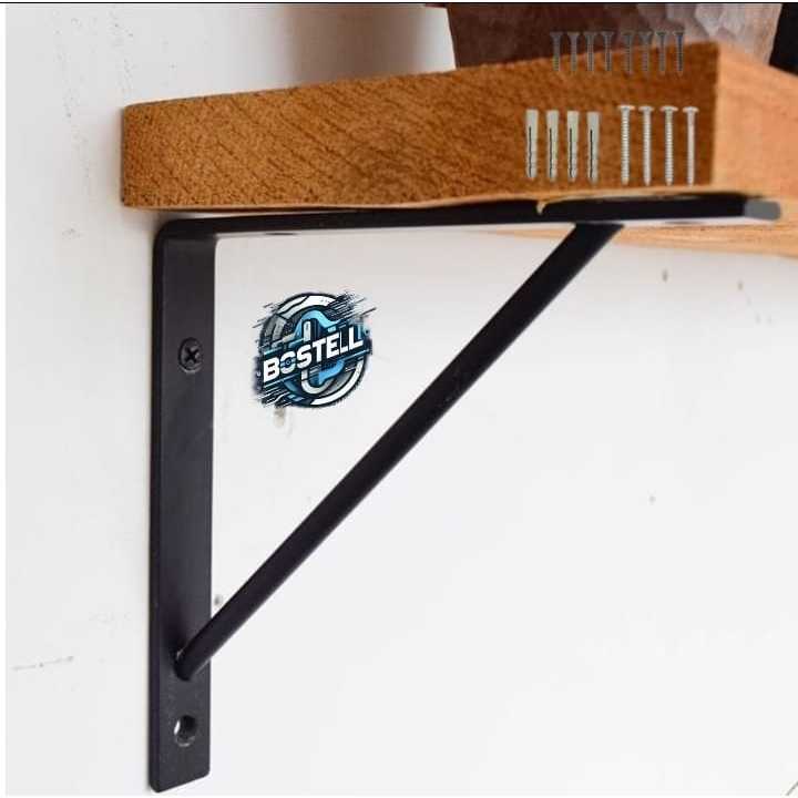 Jual Bracket Besi Siku Rak Dinding Susun Tebal z Rak Ambalan Dinding ...