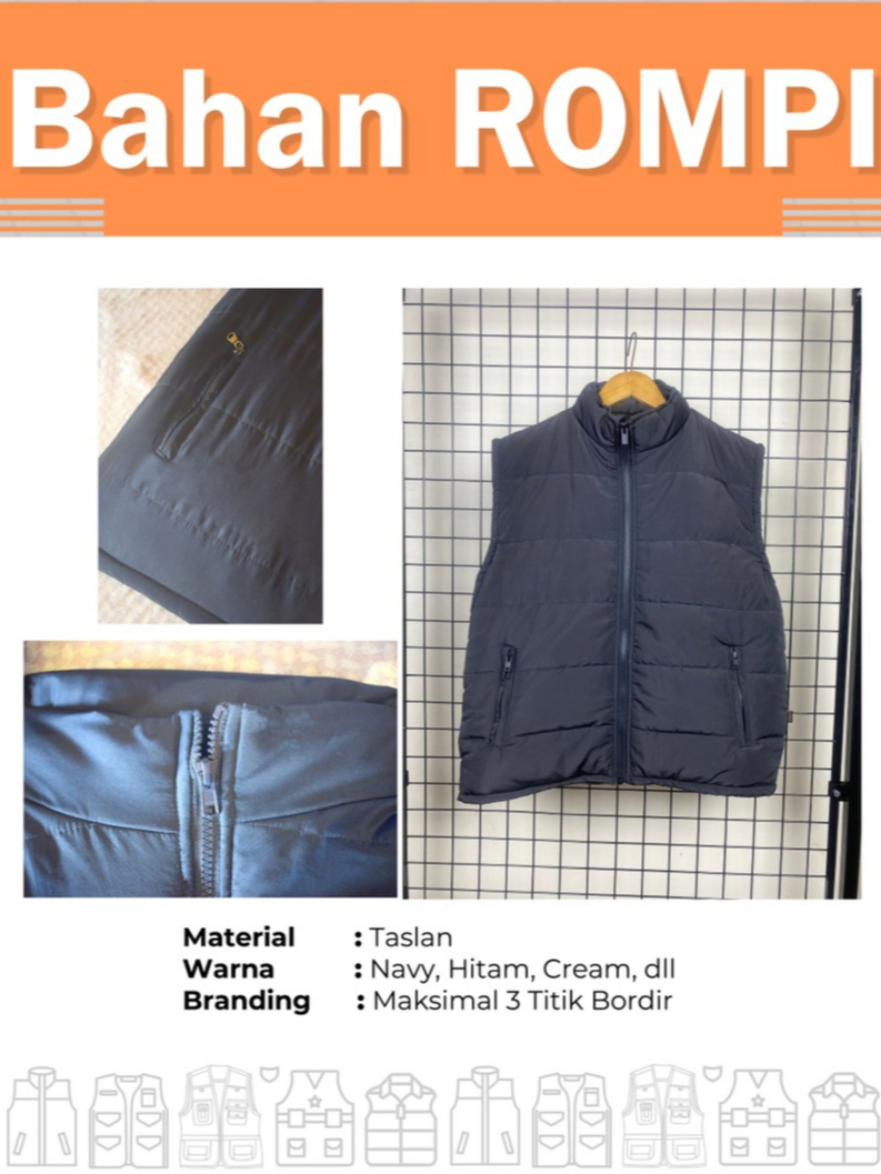 Jual ROMPI CUSTOM PREMIUM Bebas Design | Shopee Indonesia