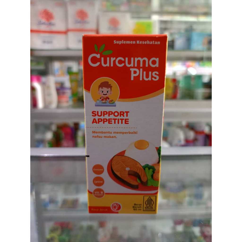 Jual CURCUMA PLUS SUPPORT APPETITE SIRUP 60 ML I Multivitamin dan ...