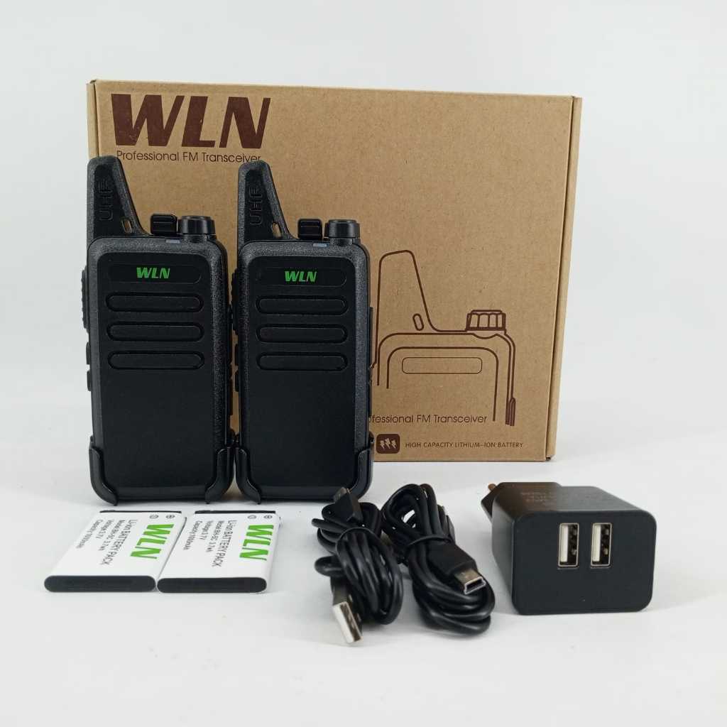 Jual HT WLN C1 UHF Handy Talky TWO WAY RADIO BLACK C1 walkie talkie ...