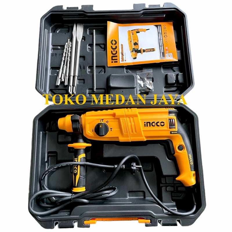 Jual MESIN BOR DEMOLITION ROTARY HAMMER 26 MM 3 MODE PAHAT INGCO ...