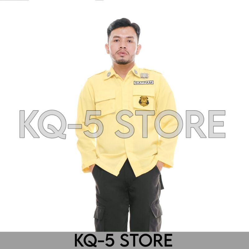 Jual KQ-5 Seragam PDL Security Satpam|Pakaian Dinas Lapangan|Setelan ...