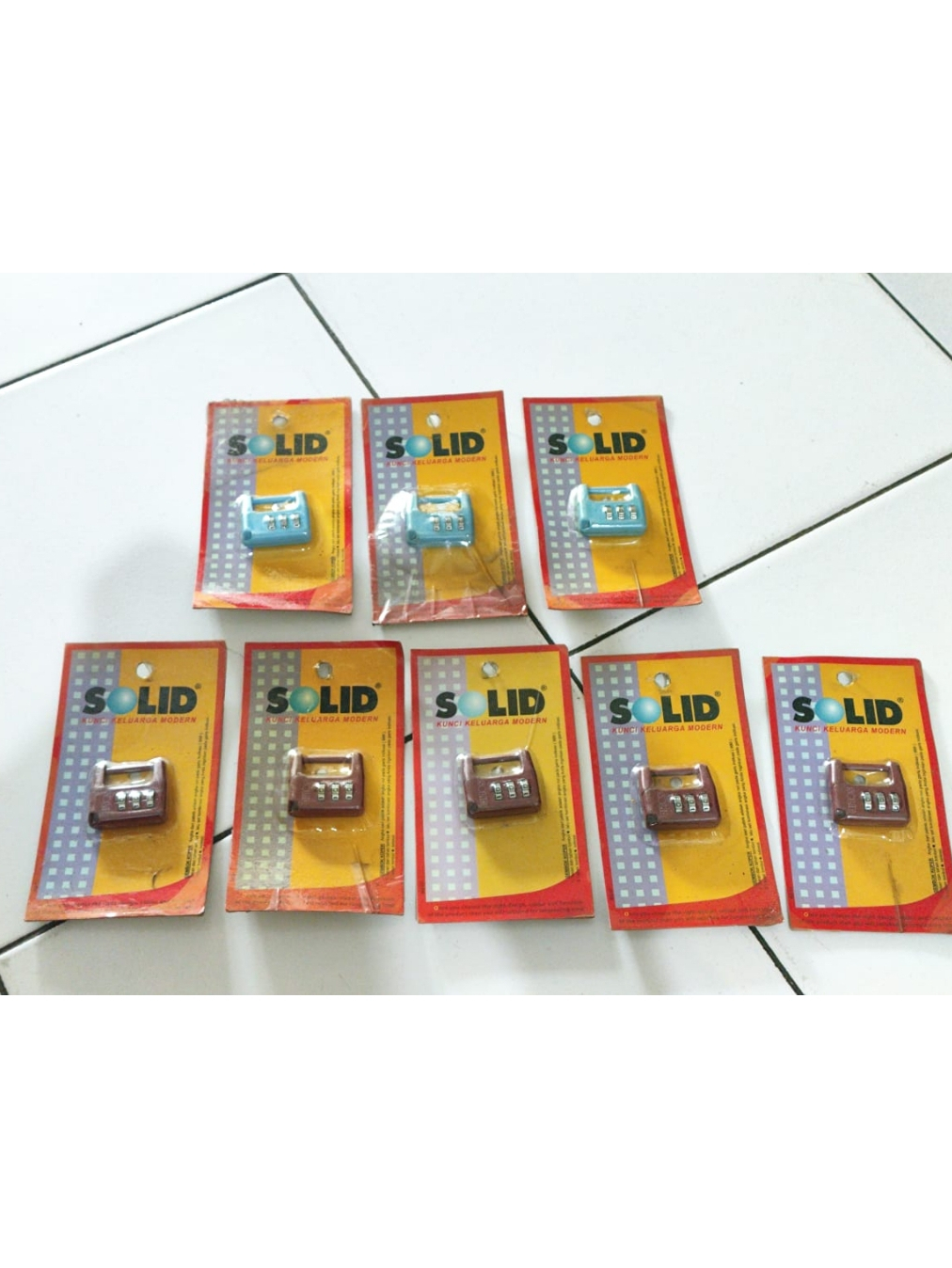 Jual Kunci gembok koper solid angka/pin untuk koper | Shopee Indonesia