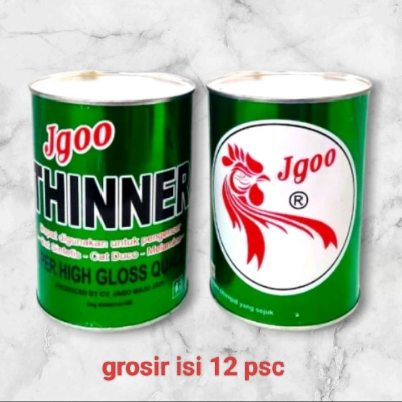 Jual thinner ND SUPER cap JGOO kemasan kaleng grosir (12 pcs) | Shopee ...