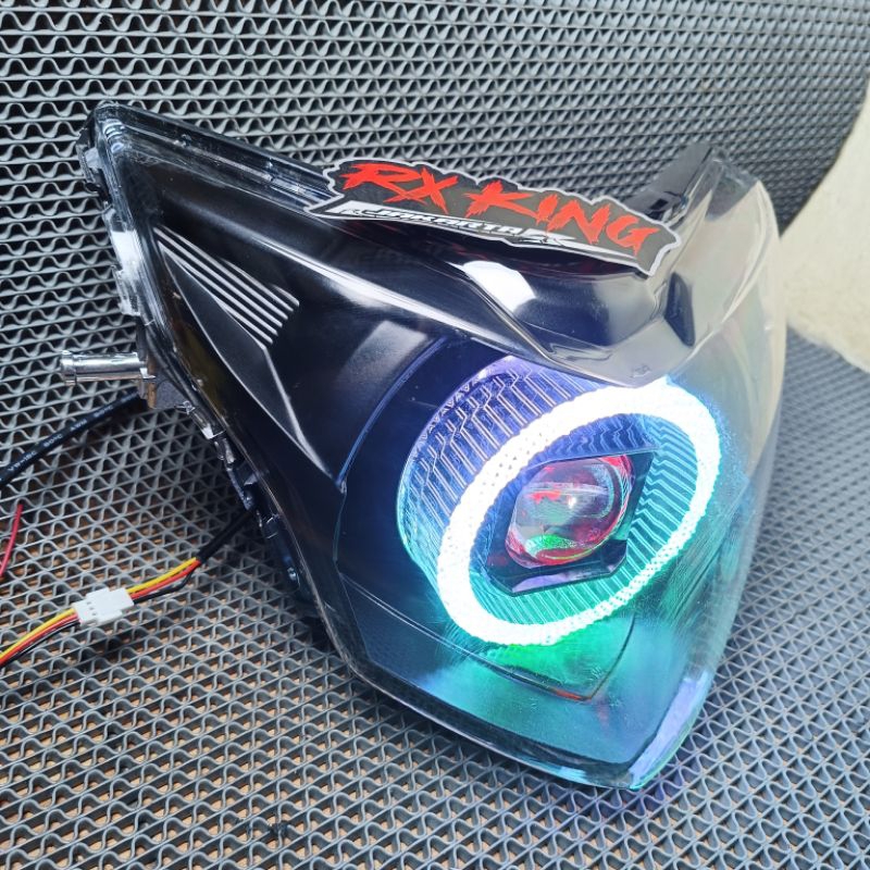 Jual LAMPU BILED JUPITER MX NEW BILED CRISTAL RGB PLUS REFLEKTOR ...