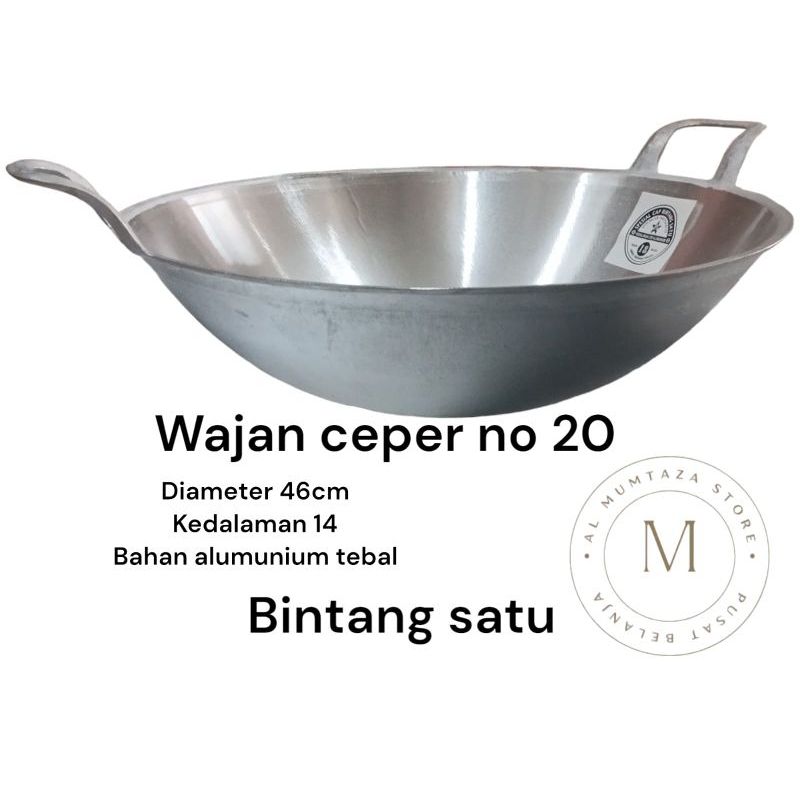 Jual wajan katel ceper terbaru dengan model ceper bahan alumunium anti ...