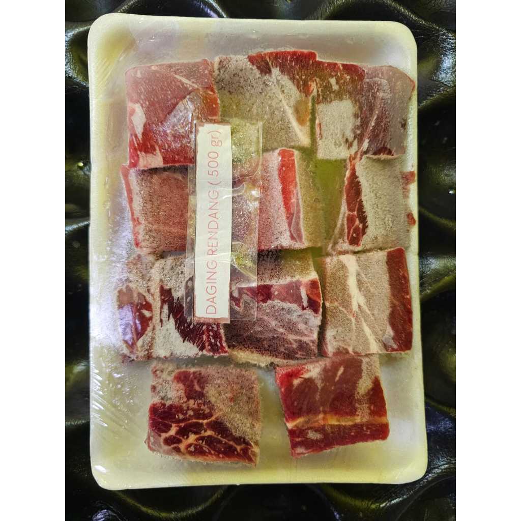 Jual AUS Beef Premium/ Daging Rendang/ Semur Sapi 500 g Pack | Shopee ...