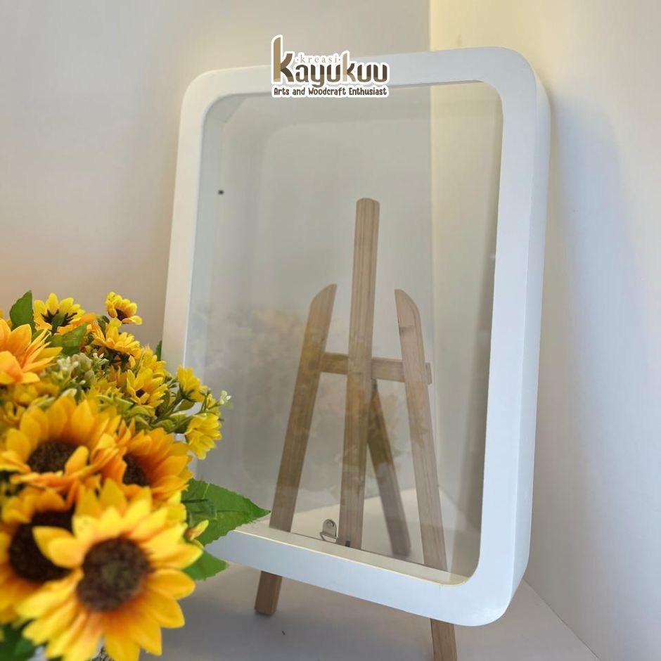 Jual Kreasikayukuu Bingkai Frame Mahar Pernikahan 30cm x 40cm Lengkung ...