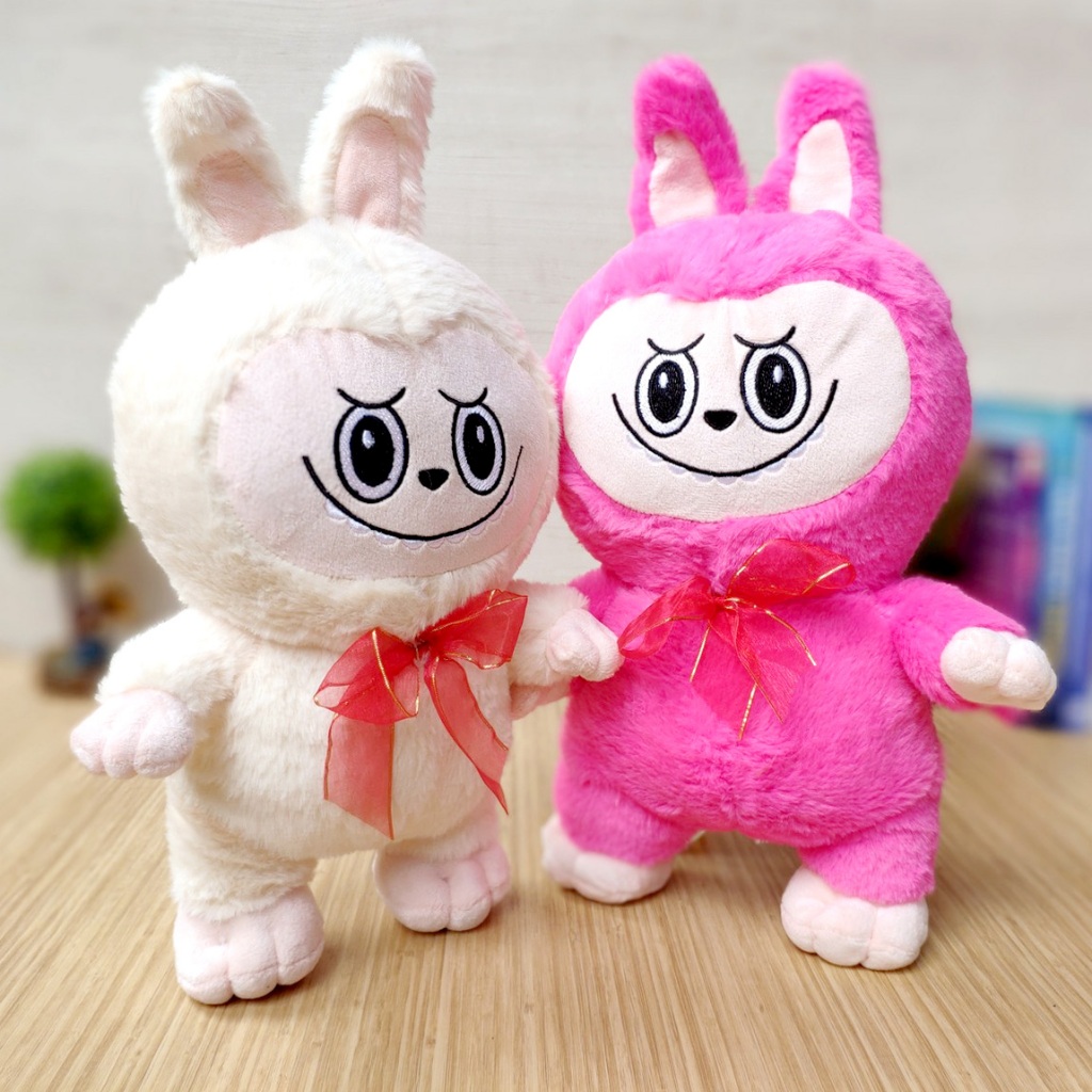 Jual Boneka Labubu Bulu Halus Ukuran 35cm Label SNI | Shopee Indonesia