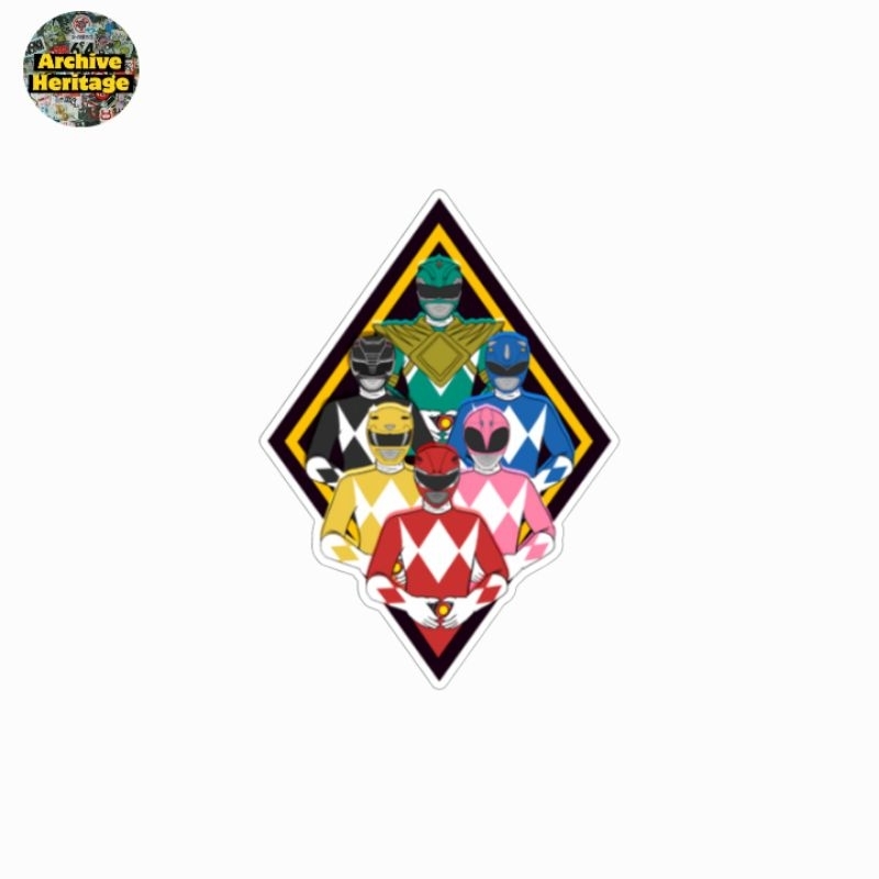 Jual sticker Power Rangers character hero stiker | Shopee Indonesia