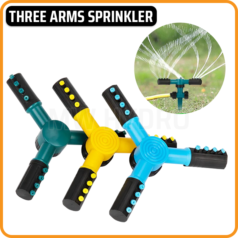 Jual Three Arms Rotating Lawn Sprinkler | Sprinkler Tiga Lengan Putaran ...