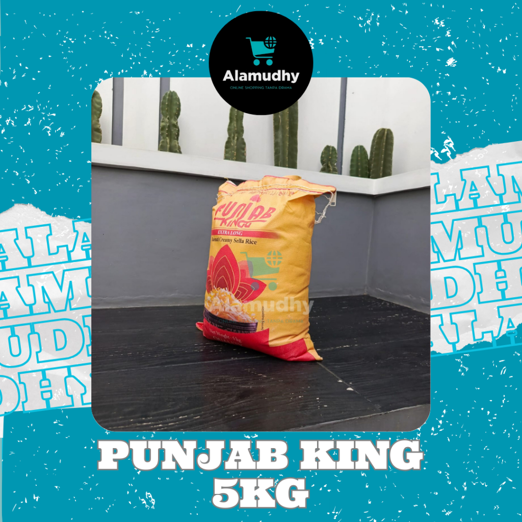 Jual Punjab King Basmati Rice / Beras basmati 5kg ORIGINAL | Shopee ...