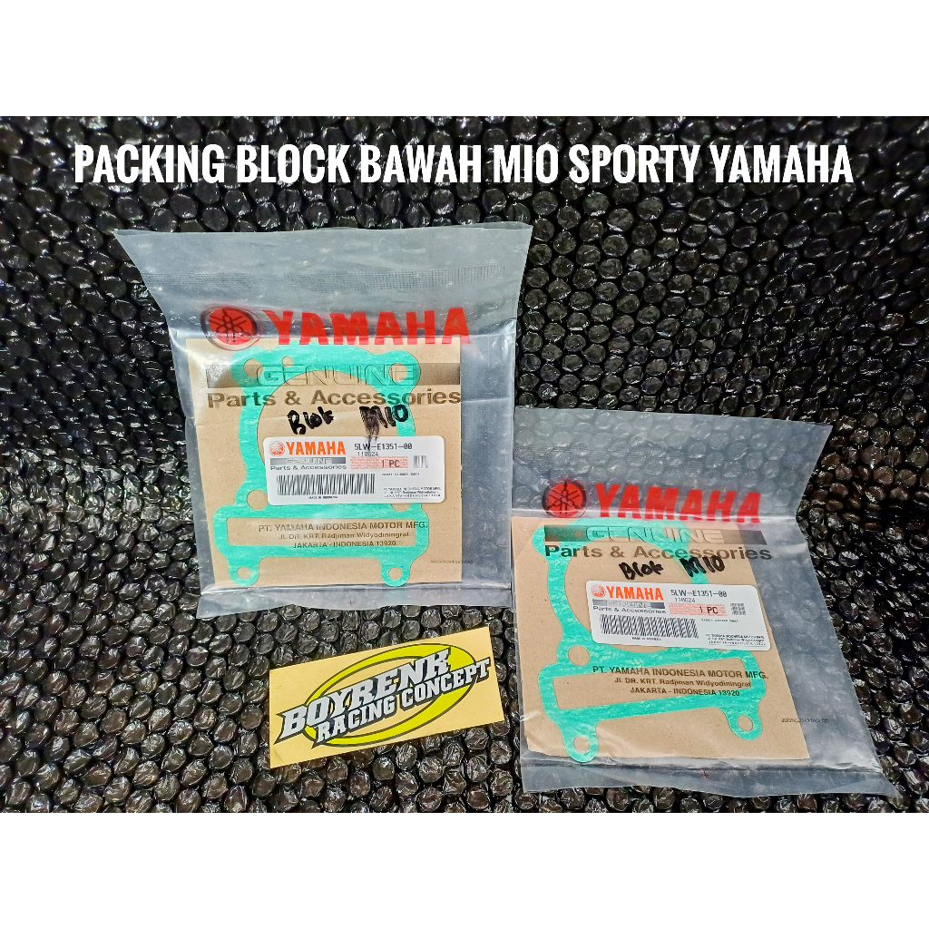 Jual PACKING BLOCK PACKING BAWAH YAMAHA MIO/NOUVO | Shopee Indonesia
