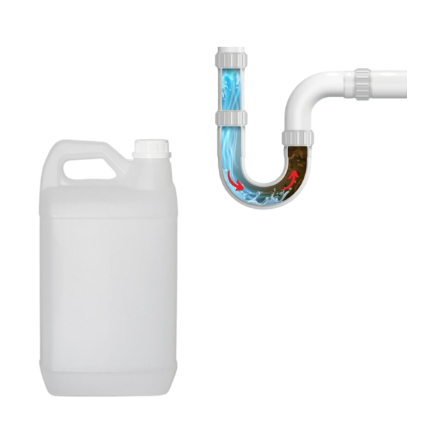 Jual Caustic Soda Liquid / Soda Api Cair / NaOH Liquid 48 PARTAI 5KG