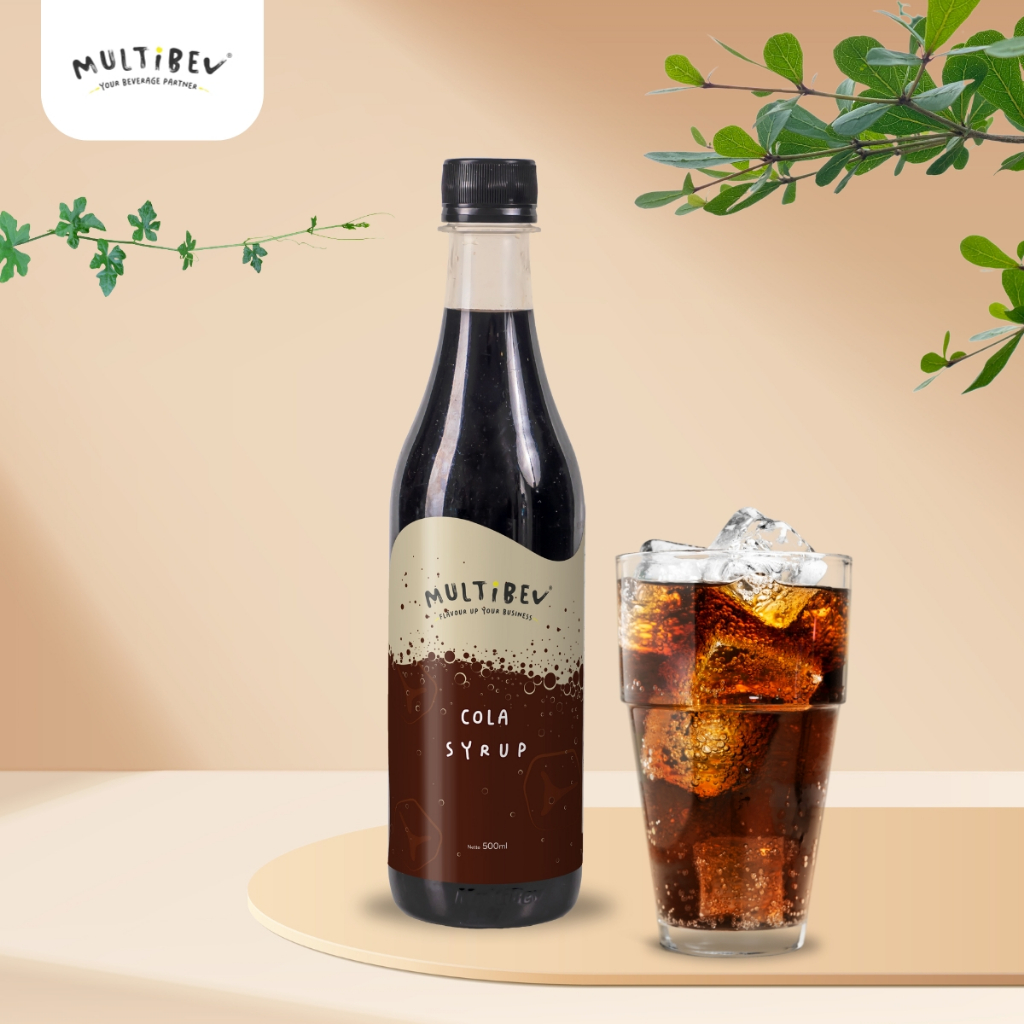 Jual MultiBev - Syrup Cola Bottle 500ml - Sirup Minuman | Shopee Indonesia