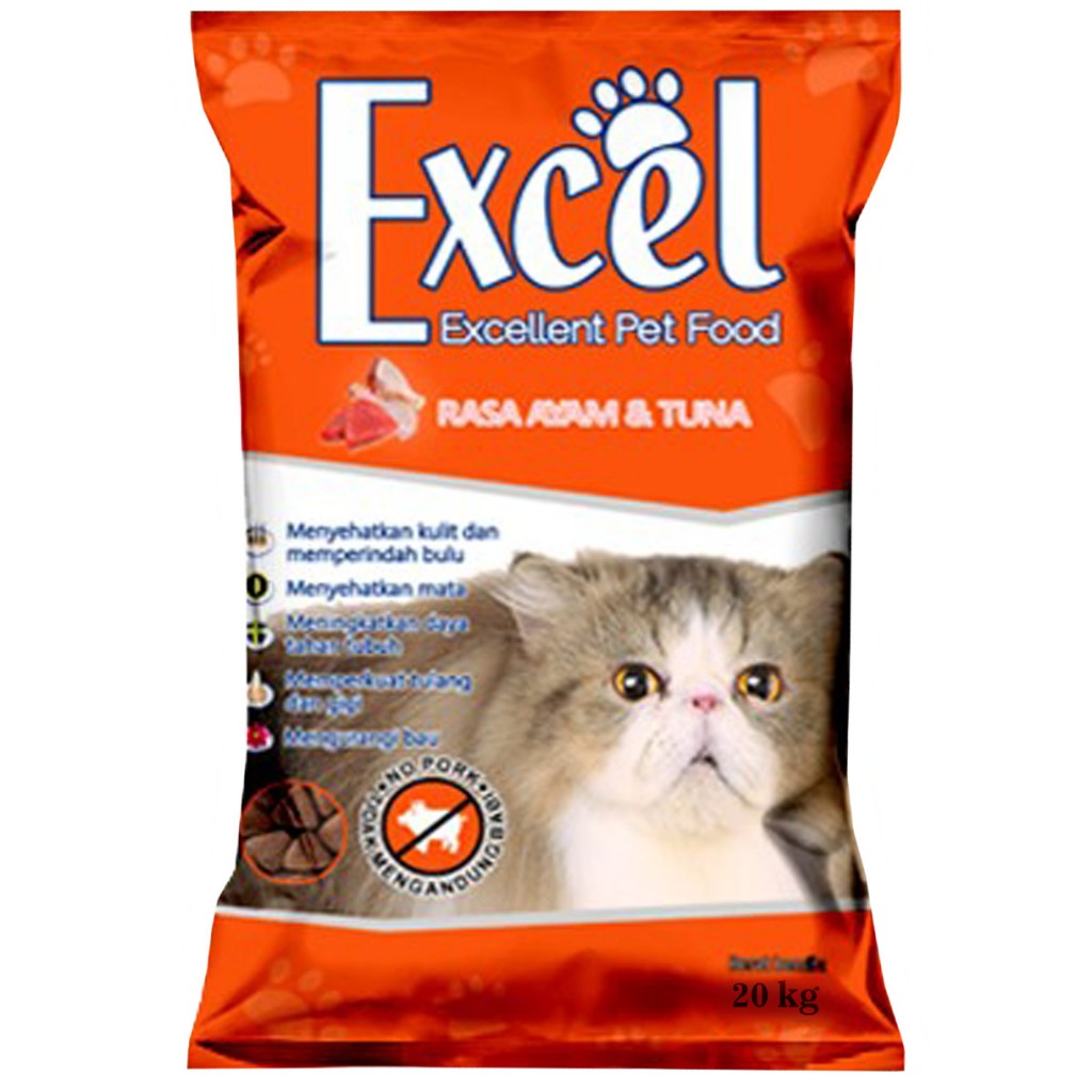 Jual Excel Chiken & Tuna Flavour 500gr | Shopee Indonesia