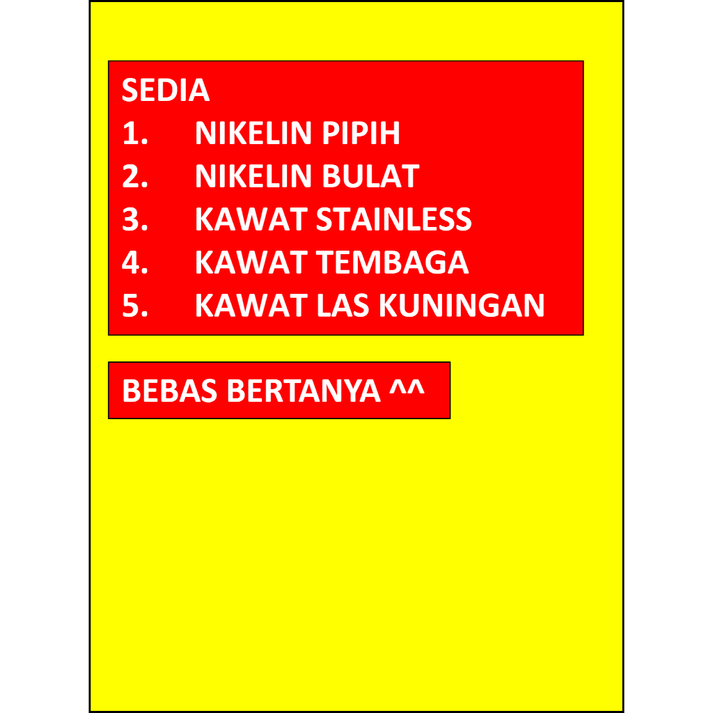 Jual Kawat Pemanas Niklin Pipih Gepeng - Meteran - Nikrom Nikelin ...