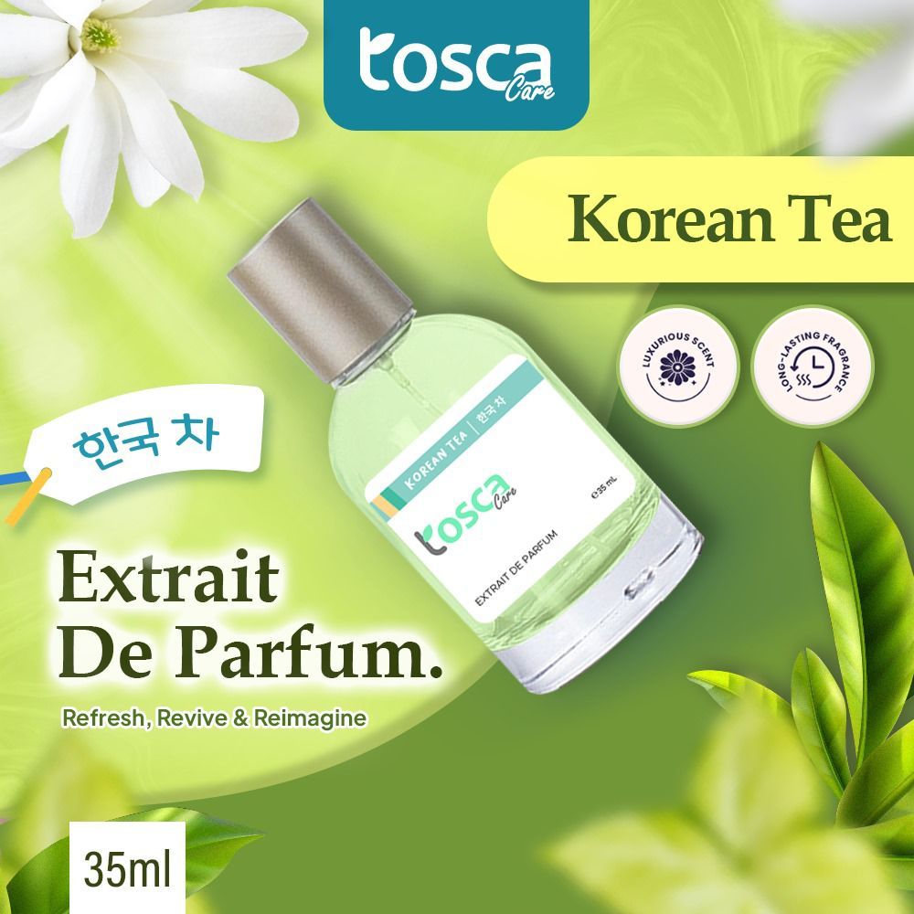 Jual TOSCA Scent Perfume Korean Tea EDP Parfum Wanita Aroma Segar Teh ...