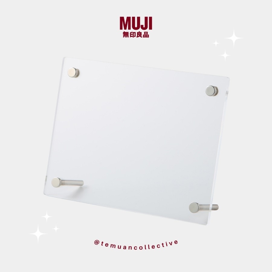 Jual MUJI Acrylic Frame - Bingkai Foto Standing Acrylic Japan ...
