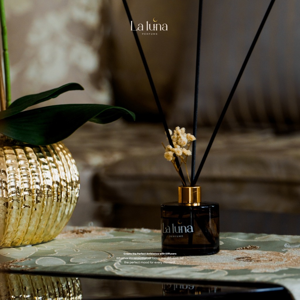 Jual Reed Diffuser (Bonus Bunga) aroma matcha, velvet oud, forever bali