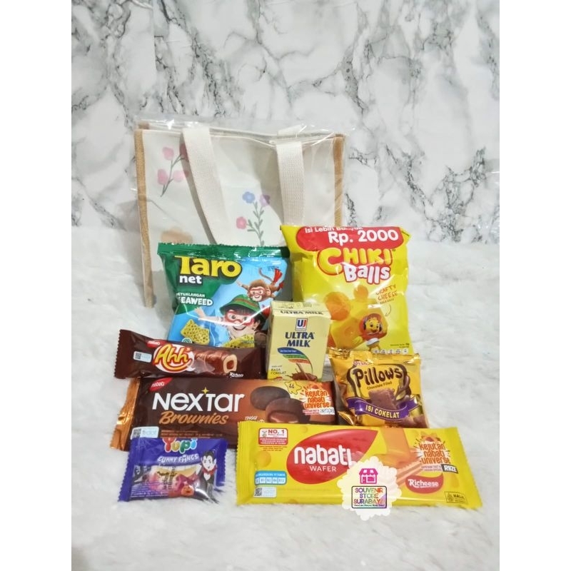 Jual New Arrival Tas premium Erica Bag plus snack || Parcel ulang tahun ...