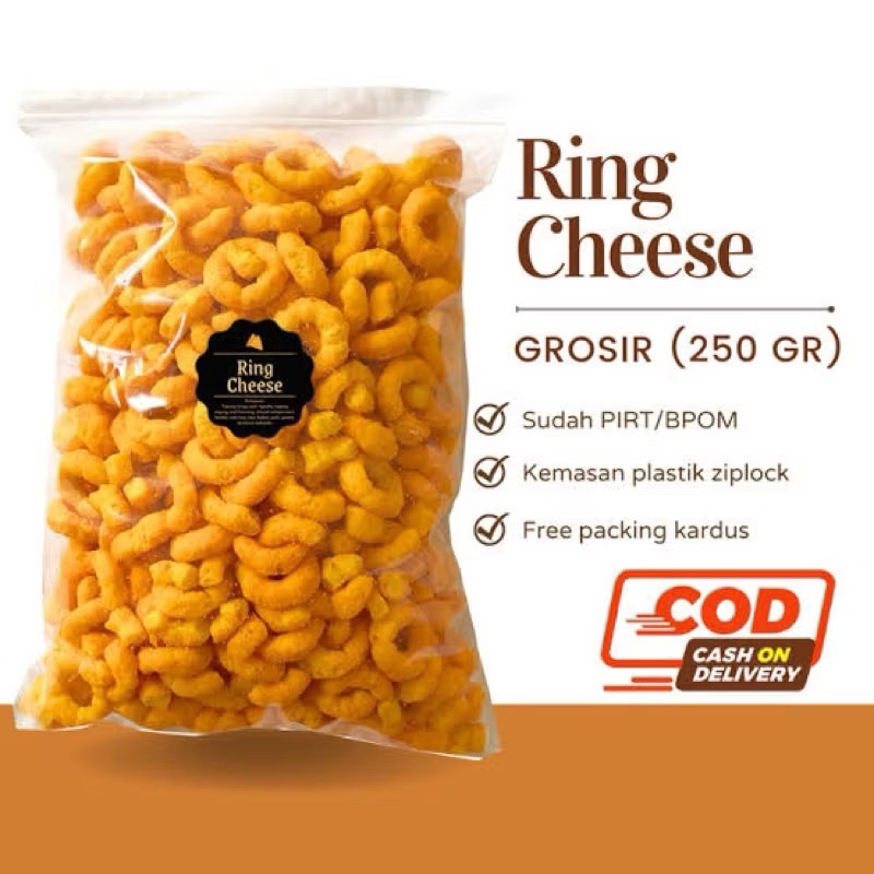 Jual SNACK RING CHEESE 250gr | Shopee Indonesia