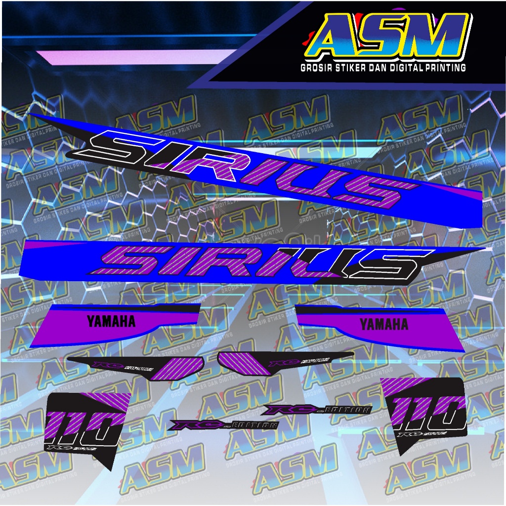 Jual Striping stiker Vega R new Sirius vietnam | Shopee Indonesia
