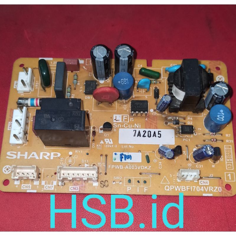 Jual MODUL PCB KULKAS SHARP 2 PINTU BARANG BARU ORIGINAL | Shopee Indonesia