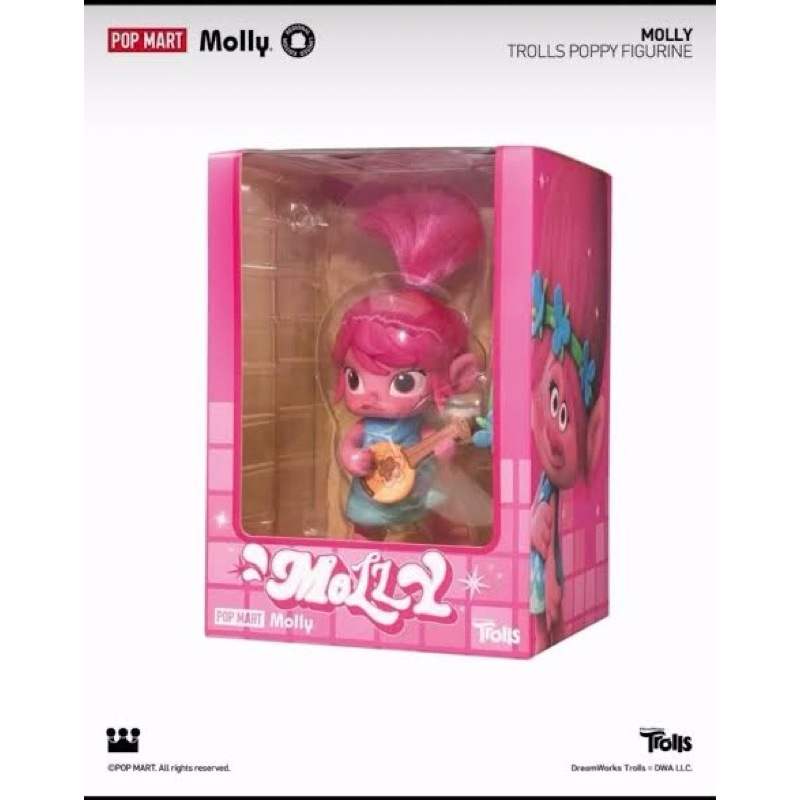 Jual MOLLY TROLLS POPPY FIGURINE POP MART | Shopee Indonesia