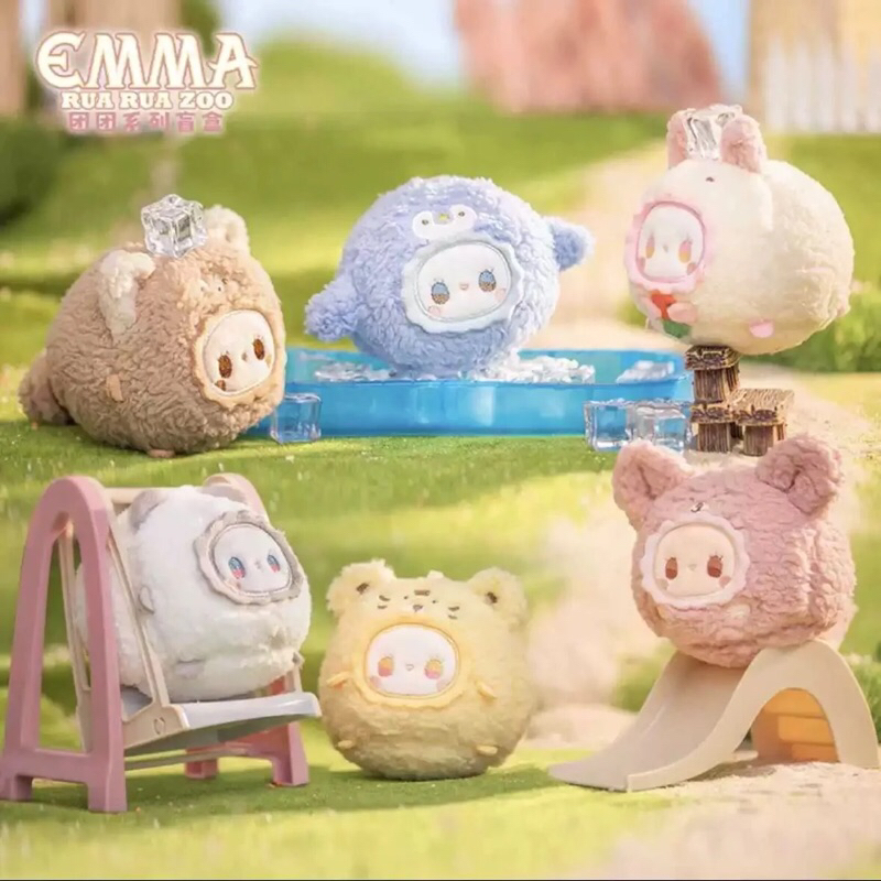 Jual {READY} LUCKY EMMA Rua Rua Zoo Plush Series - 100% Original ...