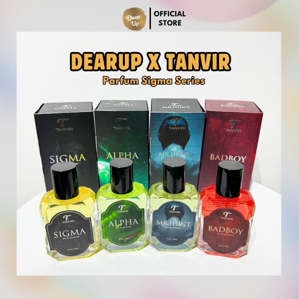 Jual DEAR UP x Tanvir Eau De Parfumes Sigma Series Tahan Lama | Shopee ...