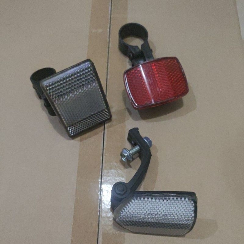 Jual reflektor stopan sepeda lipat mtb seli balap jadul minion lampu ...