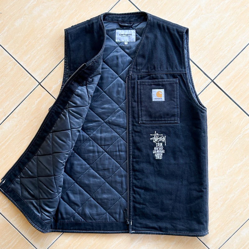 Jual Carhartt WIP x Stussy x Dover Street Market Vest | Shopee Indonesia