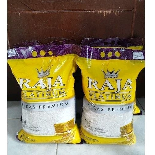 Jual Beras Raja Platinum Beras Premium 5kg | Shopee Indonesia