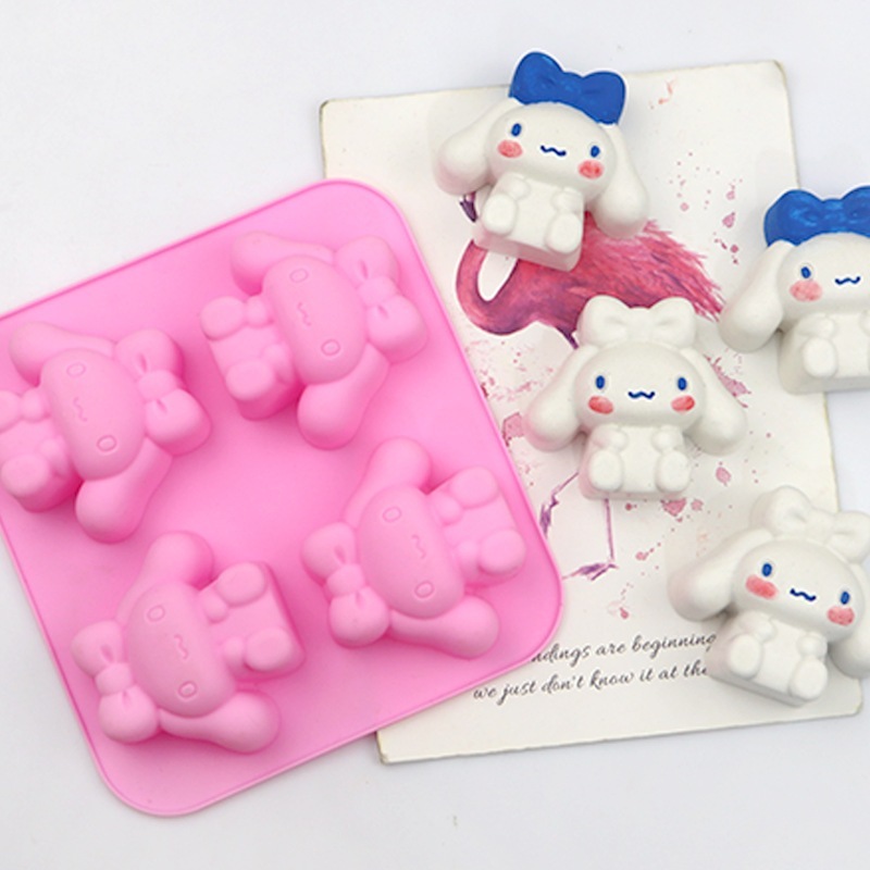 Jual Cetakan silicon jelly Sanrio kartun lucu/ Cetakan jeli es batu ...