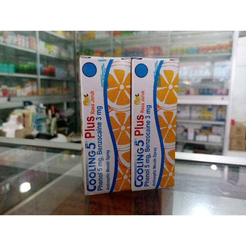 Jual COOLING 5 PLUS SPRAY RASA JERUK 15ML | Shopee Indonesia