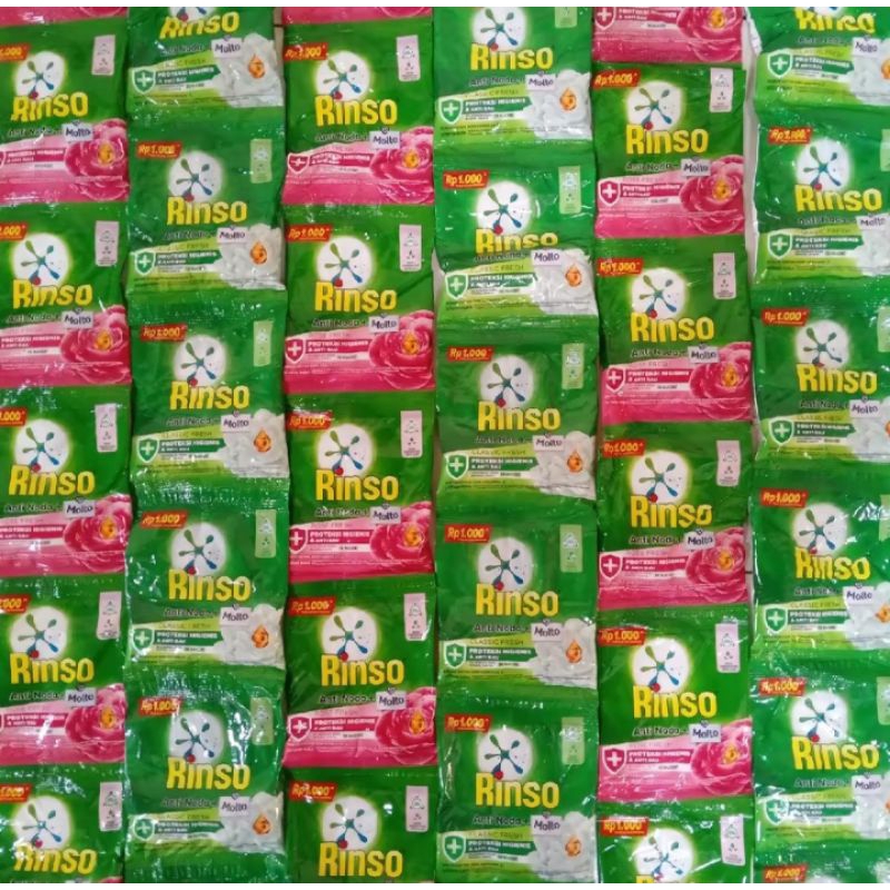 Jual 24 PCS Rinso Detergen Bubuk Rencengan Murah | Shopee Indonesia