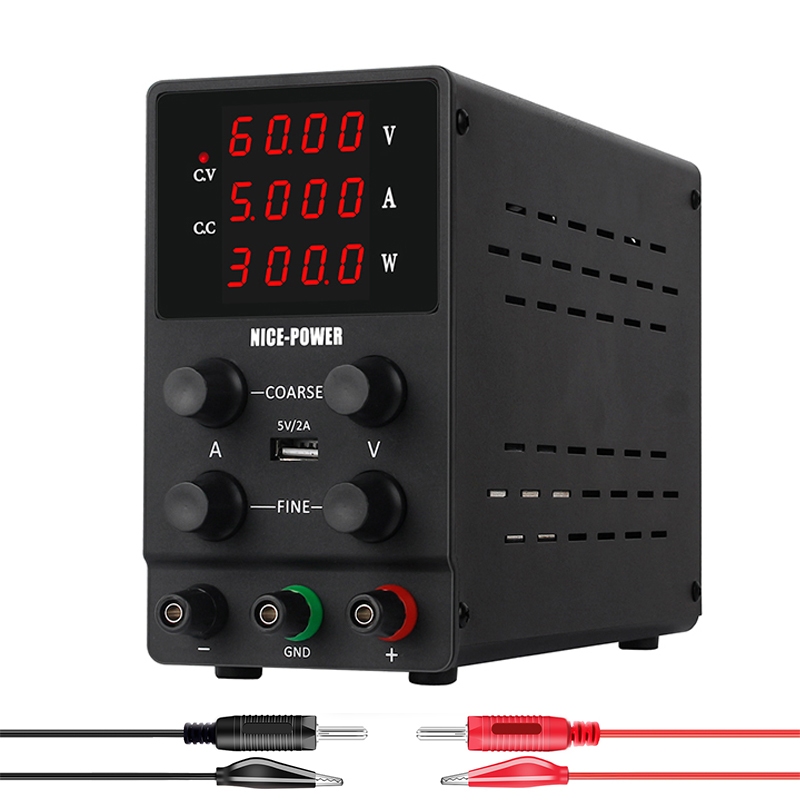 Jual Power Supply DC Tegangan Variable 30V 120V 3A 5A 10A Adjustable ...