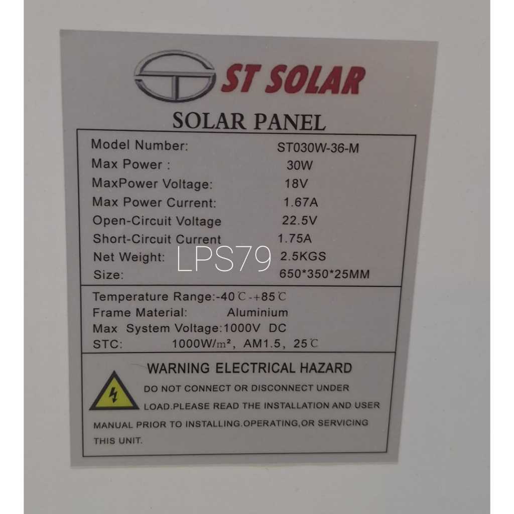 Jual Panel Surya 30WP Mono SolarCell 30WP Monocrystaline | Shopee Indonesia