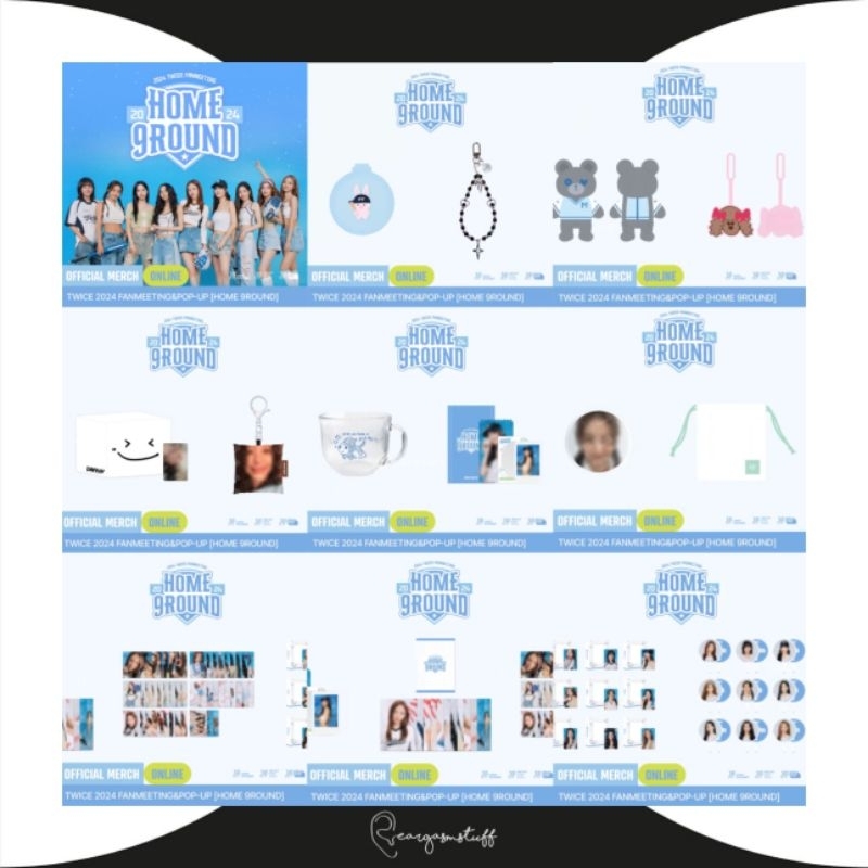 Jual TWICE 9TH ANNIVERSARY FANMEETING & POP UP STORE HOME Jual TWICE 9TH ANNIVERSARY FANMEETING & POP UP STORE HOME