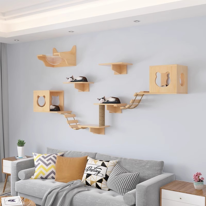 Jual L&Q Cat Wall /Cat Playground / Cat Condo / Rumah kucing/ Cat room ...