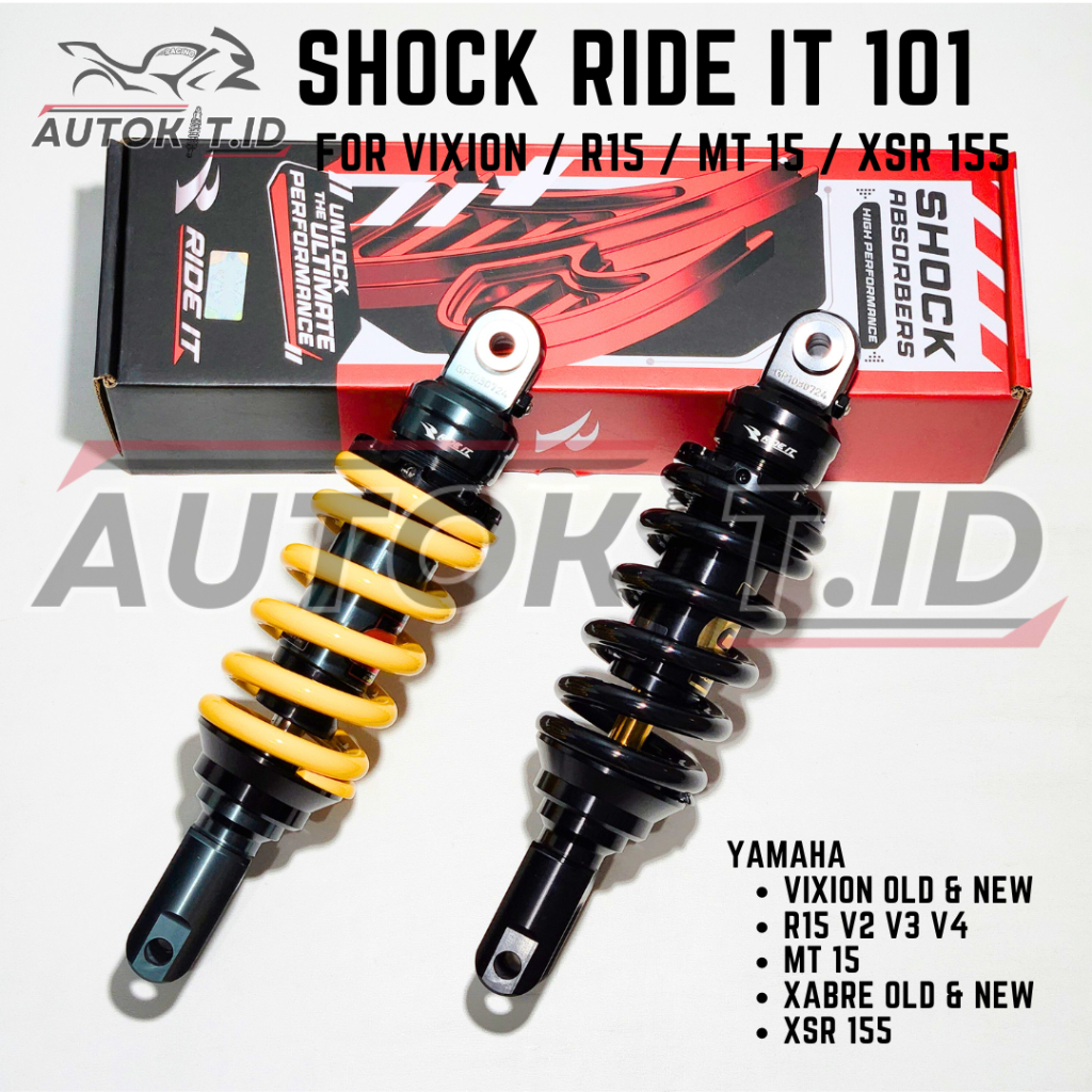 Jual Shock / Shockbreaker RIDE IT GP 101 Untuk Yamaha Vixion Old New ...