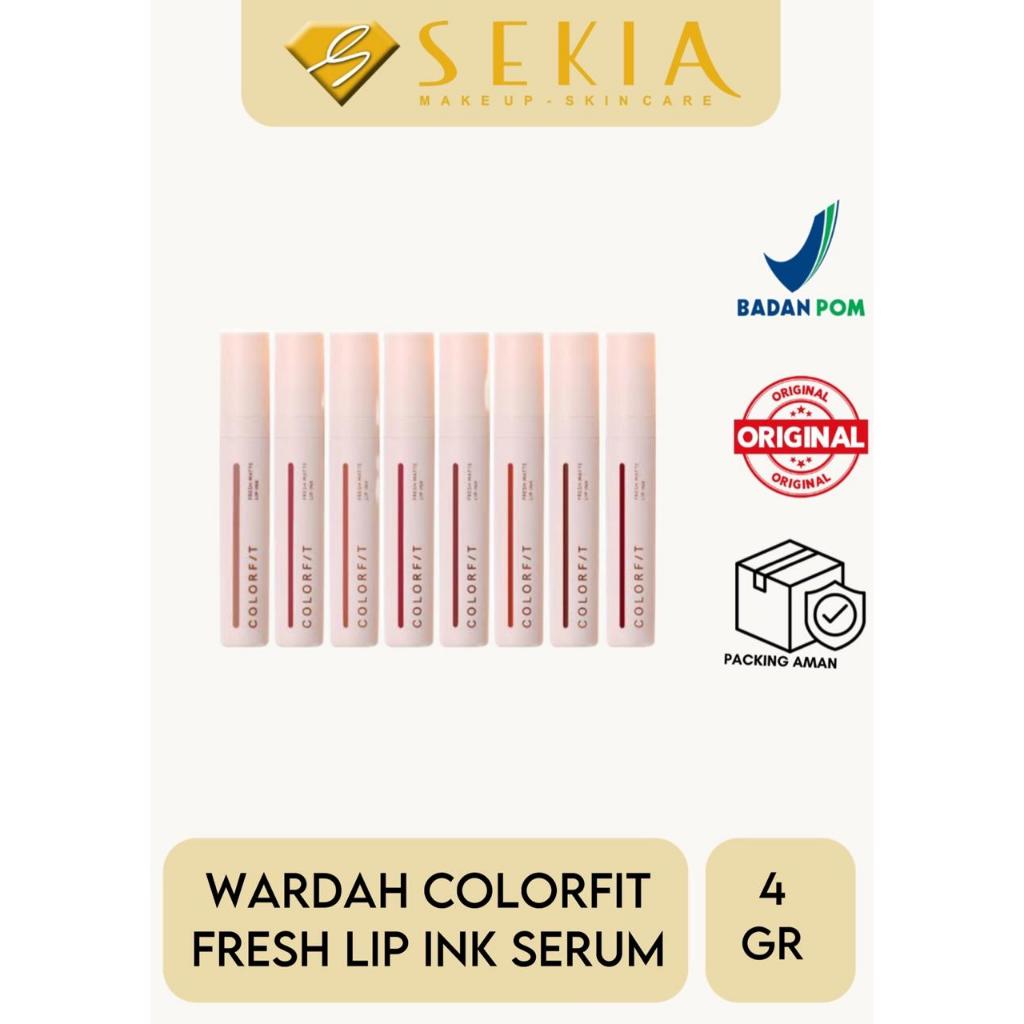 Jual [NEW] WARDAH COLORFIT FRESH MATTE LIP INK / WARDAH FRESH MATTE LIP ...