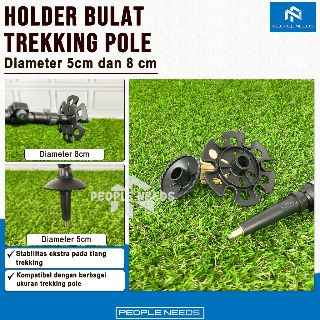 Holder Bulat Trekking Pole Camping Outdoor