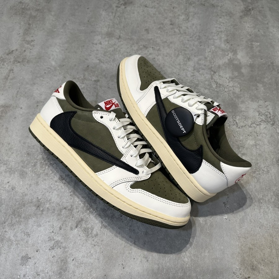 Jual Air Jordan Low Travis Scott Reverse Olive (100% Authentic