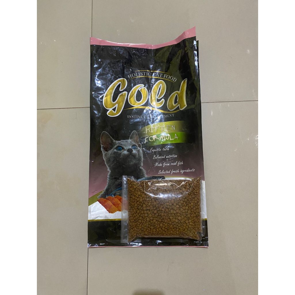 Jual GOLD CAT HOLISTIC 1KG MAKANAN KUCING ADULT KITTEN URINARY LEZAT ...