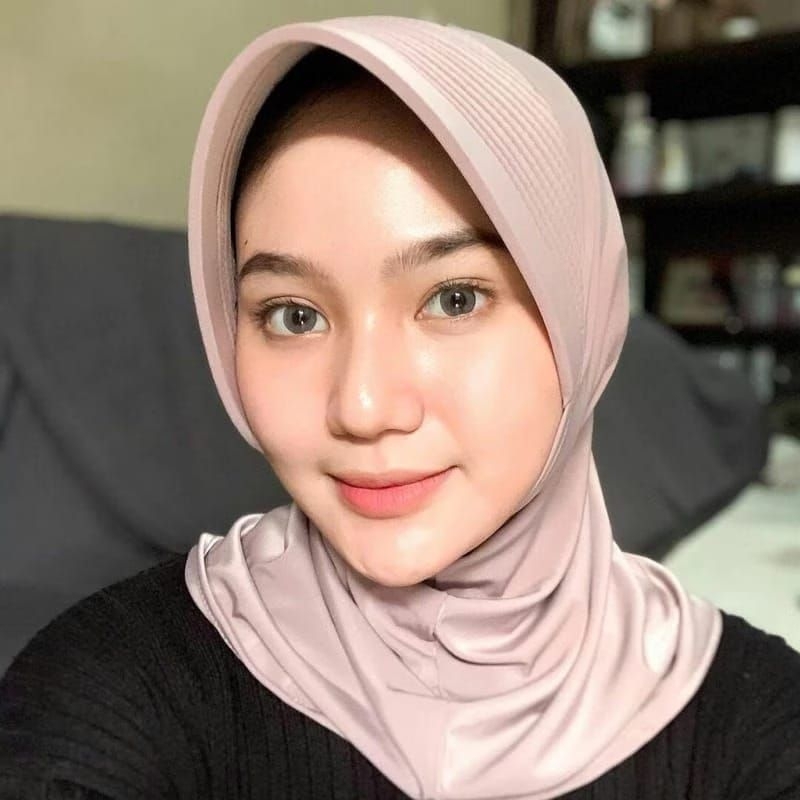 Hijab Bergo Sport Sporty Jersey/Bergo Sport/Hijab Instan/Kerudung Sport Jersey
