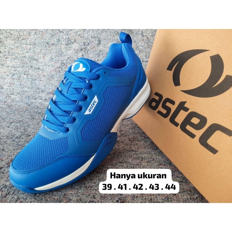 Jual sepatu badminton original astec asc jae biru | Shopee Indonesia